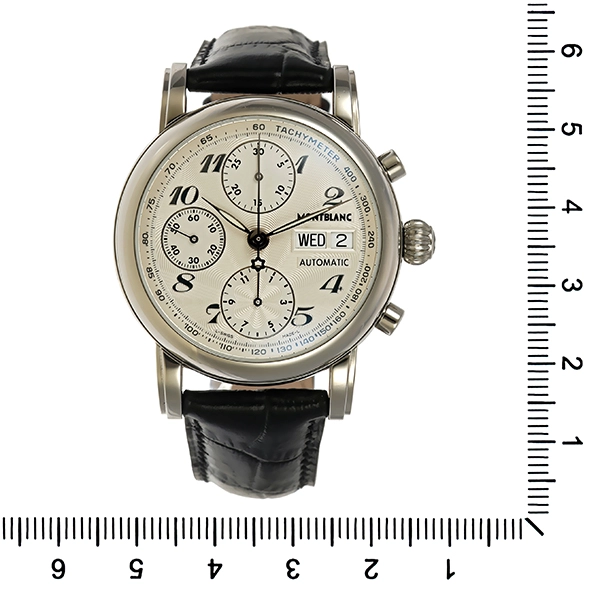 Herrenuhr, Montblanc 'Meisterstück Star' Chrono-Automatik