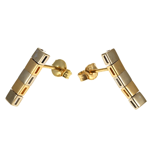 Steckhänger, 14K, Gelb-/Weißgold