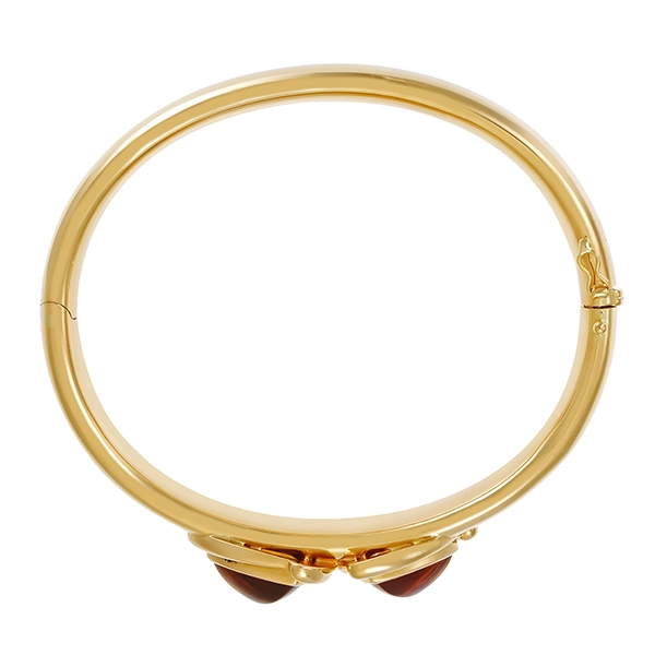 Armreif, 18k, Gelbgold, Citrin
