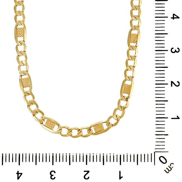Goldkette, 14K, Gelbgold