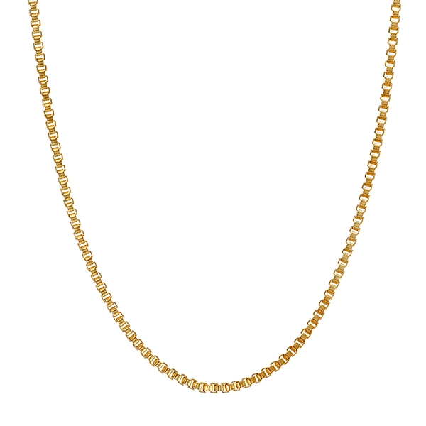 Goldkette, 925, Silber, vergoldet, Venezianer-