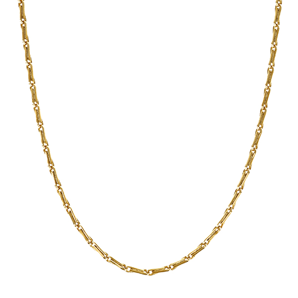Collierkette, 14K, Gelbgold, Haferkorn