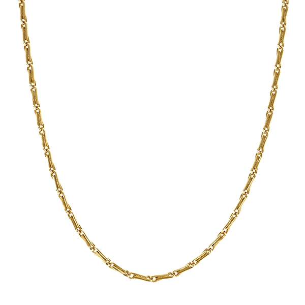 Collierkette, 14K, Gelbgold, Haferkorn