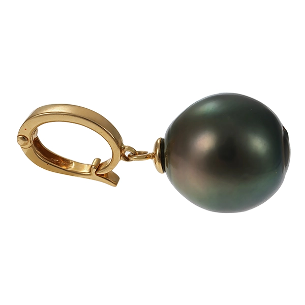 Anhänger, 14K, Gelbgold, Tahiti Zuchtperle