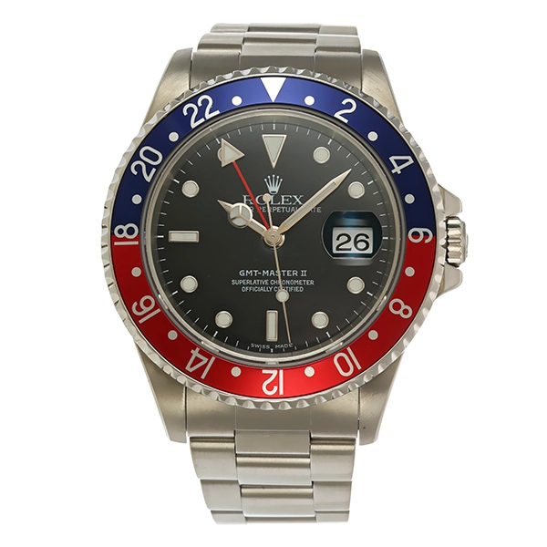 Herrenuhr Rolex 'GMT-Master II' (Pepsi) Automatik