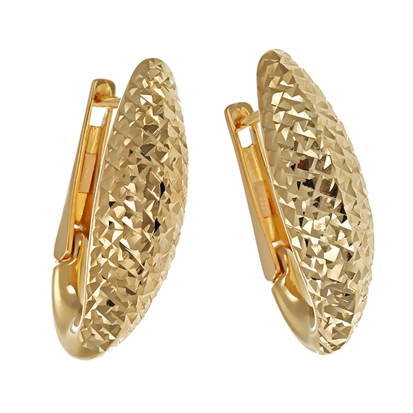 Ohrhänger, 14K, Gelbgold