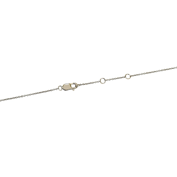 Collier, 18K, Weißgold, Brillanten 0,17 ct