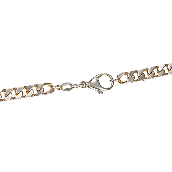 Kette, 925 Silber, Flachpanzer