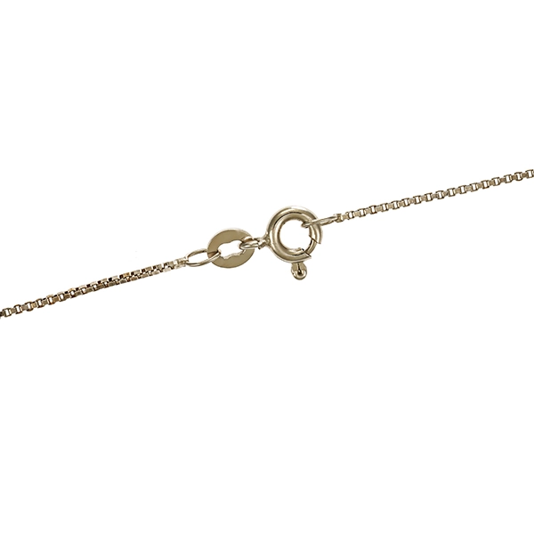 Collier, 14K, Weißgold, Opaltriplette