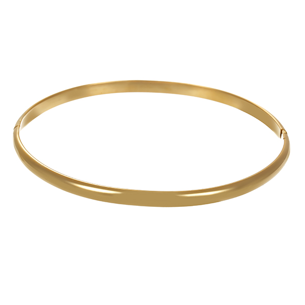 Armreif, 14K, Gelbgold