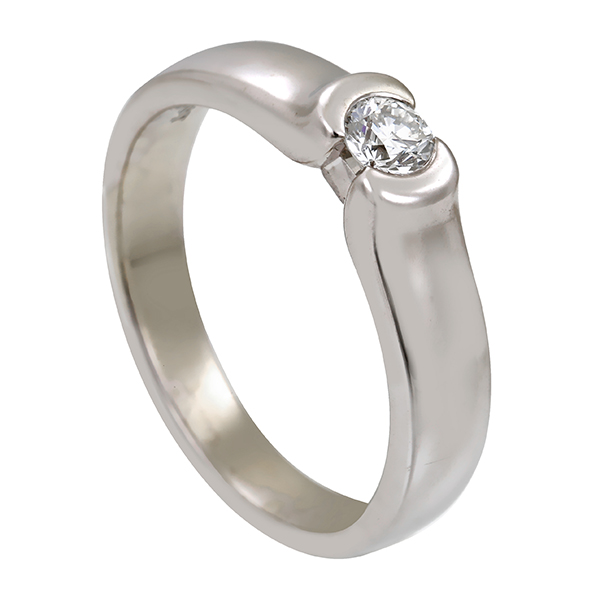 Diamantring, 14K, Weißgold, Brillant 0,20 ct, Christ
