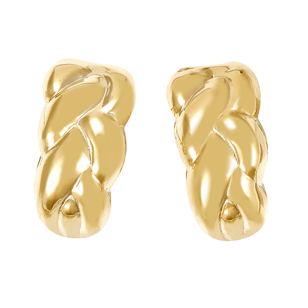 Ohrstecker, 14K, Gelbgold