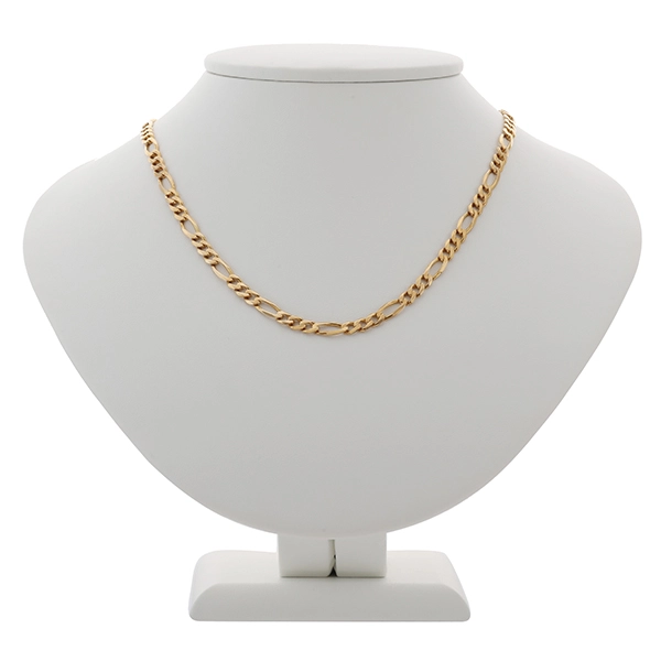 Kette, 14K, Gelbgold, Figaro-