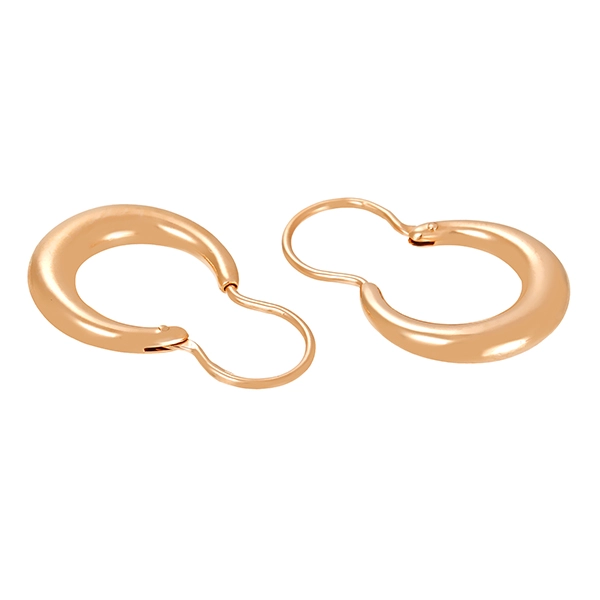 Creolen, 14K, Rotgold