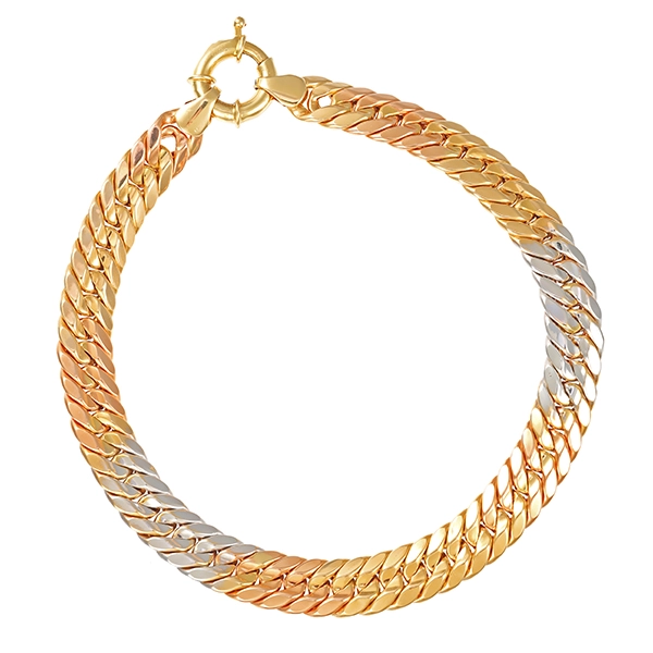 Armband, 14K, Gelb-/Weiß-/Rotgold