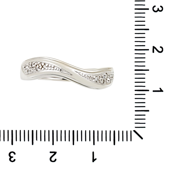 Diamantring, 14K, Weißgold, Brillanten