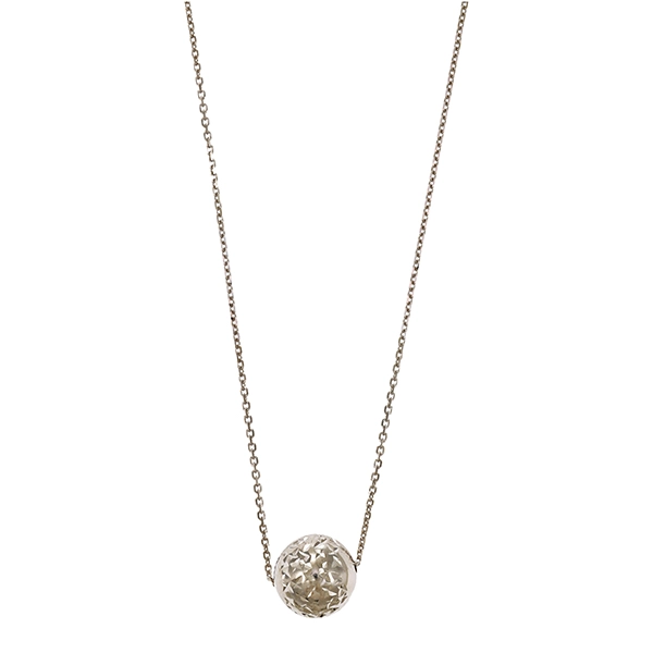 Collier, 14K, Weißgold