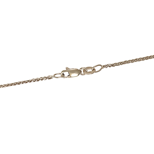 Collierkette, 14K, Weißgold