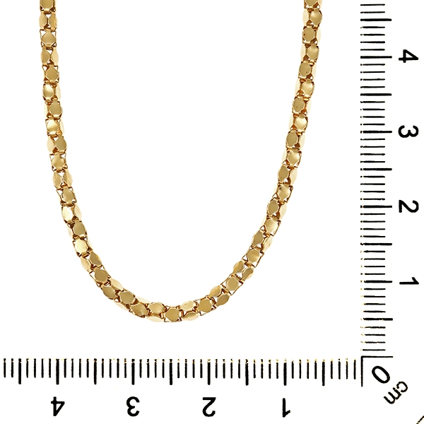 Collierkette, 14K, Gelbgold