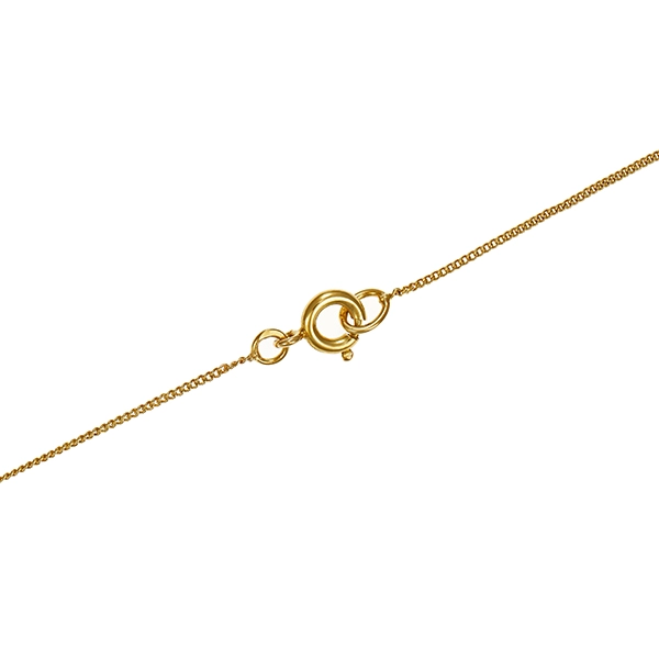 Collierkette, 14K, Gelbgold, Panzer-
