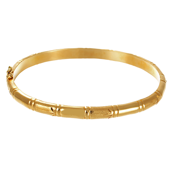Armreif, 18K, Gelbgold