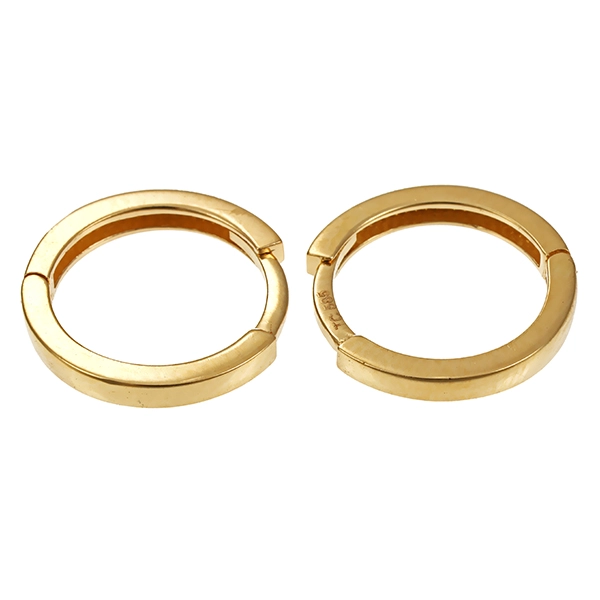 Creolen, 14K, Gelbgold