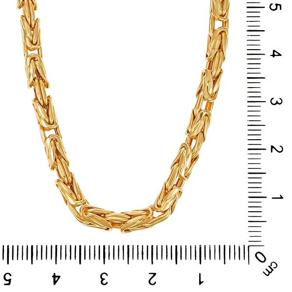 Königskette, 18K, Gelbgold