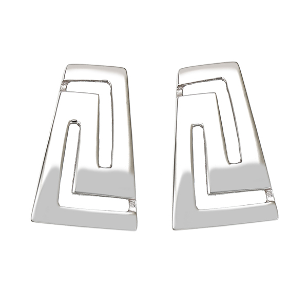 Ohrstecker, 14K, Weißgold