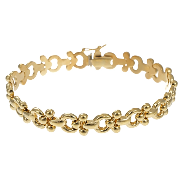 Armband, 14K, Gelbgold