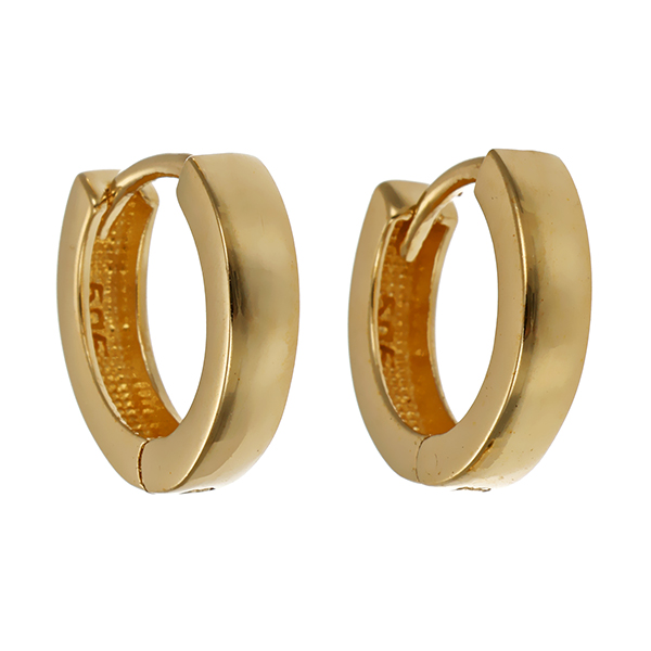 Creolen, 14K, Gelbgold