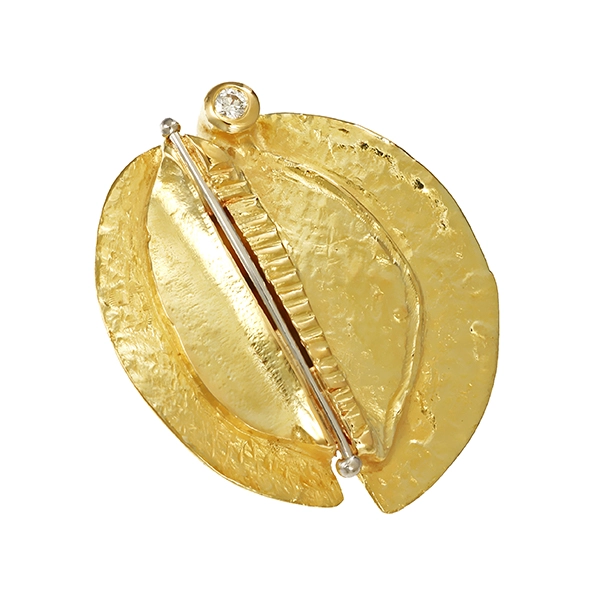 Anhänger, 14K, Gelbgold, Brillant