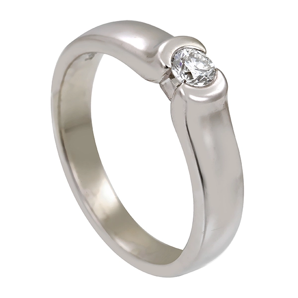 Diamantring, 14K, Weißgold, Brillant 0,20 ct, Christ