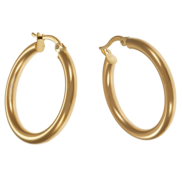 Creolen, 14K, Gelbgold