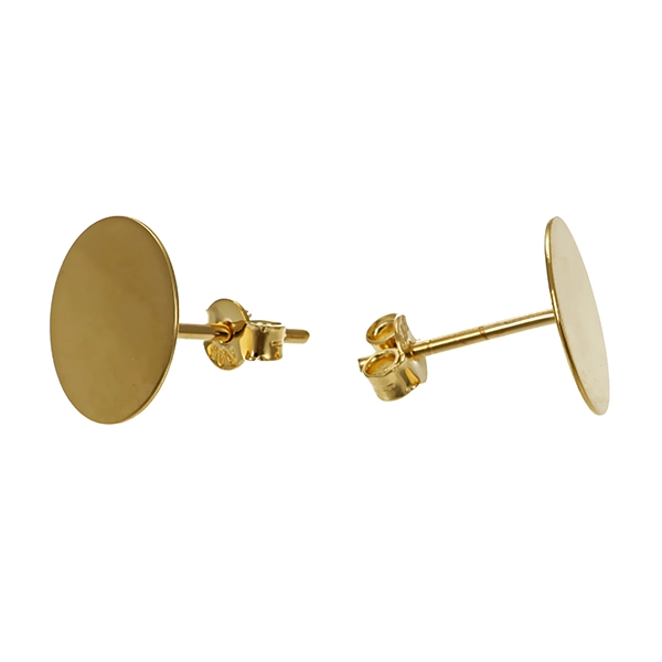 Ohrstecker, 14K, Gelbgold