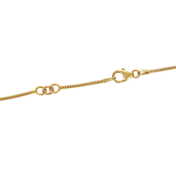 Kette, 14K, Gelbgold, Schlange