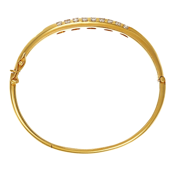 Armreif, 18K, Gelbgold, Diamant