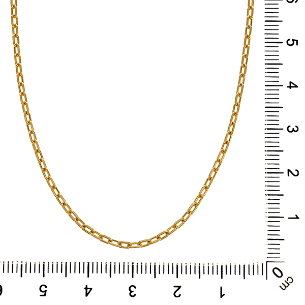 Collierkette, 14K, Gelbgold