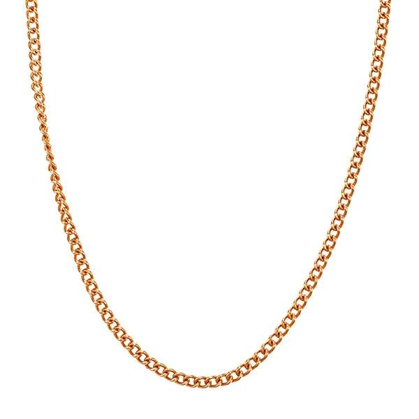 Kette, 14K, Rotgold, Panzer-