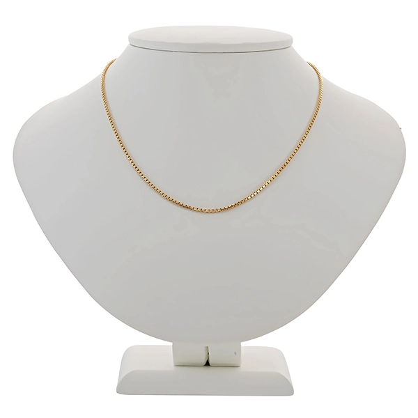 Collierkette, 14K, Gelbgold, Venezianer-
