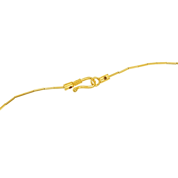 Collier, 14K, Gelbgold, Lapis