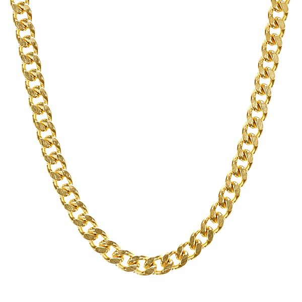 Kette, 14K, Gelbgold, Panzer-