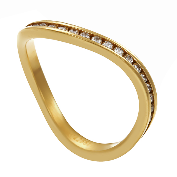 Ring, 18K, Gelbgold, Brillanten, Niessing