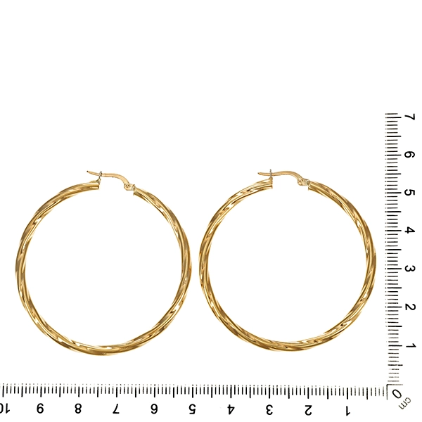 Creolen, 8K, Gelbgold