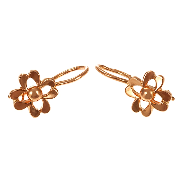 Ohrhänger, 14K, Rotgold