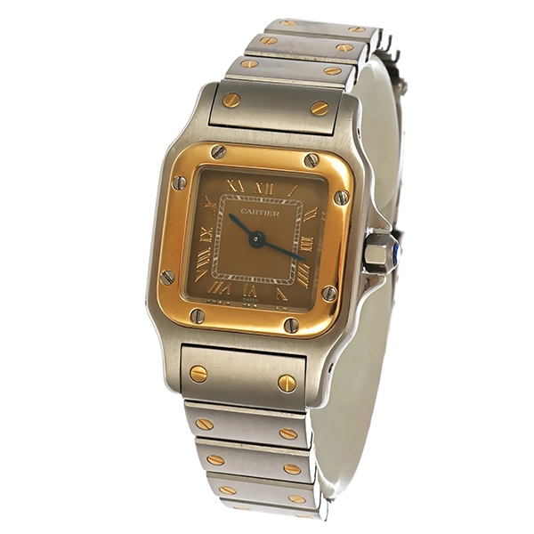 Damenuhr Cartier 'Santos Galbée' Quartz