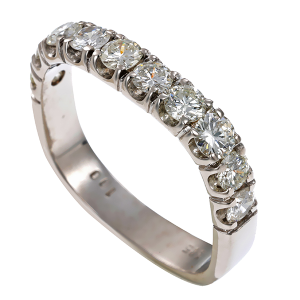 Diamantring, 14K, Weißgold, Brillanten