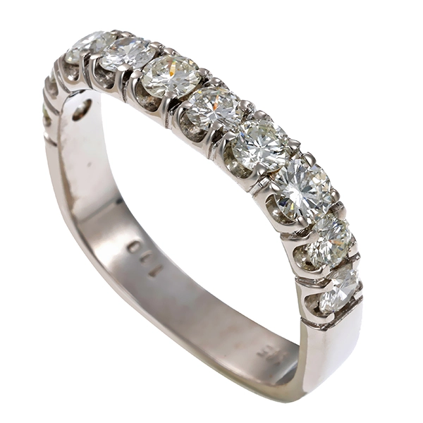 Diamantring, 14K, Weißgold, Brillanten
