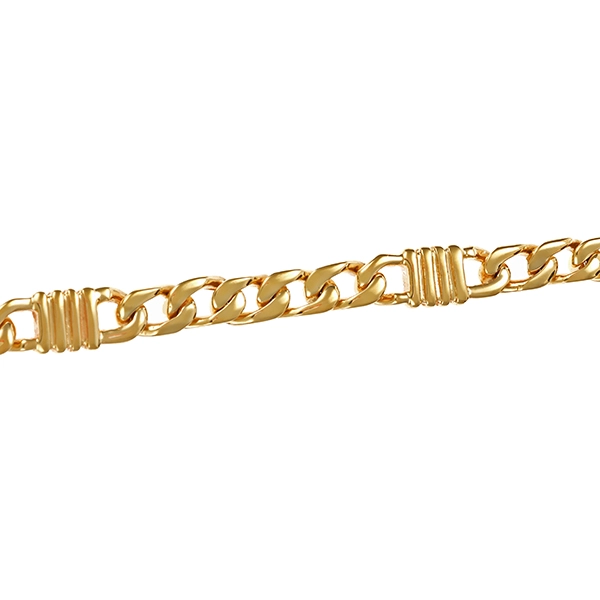 Armband, 14K, Gelbgold, Fantasiemuster, L19cm