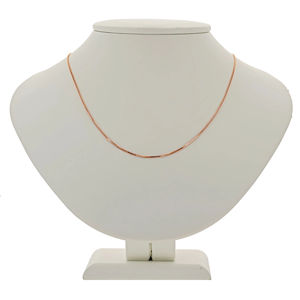 Collierkette, 14K, Rotgold, Venezianer-
