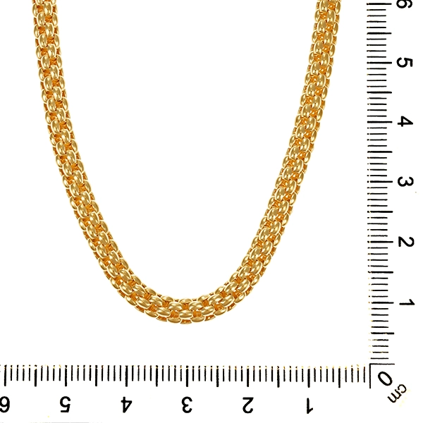 Armband, 18K, Gelbgold, Himbeer-